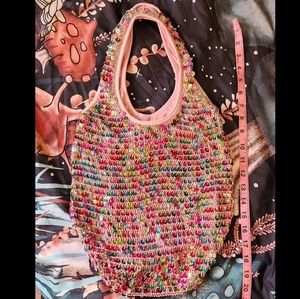 Colorful sequin bag